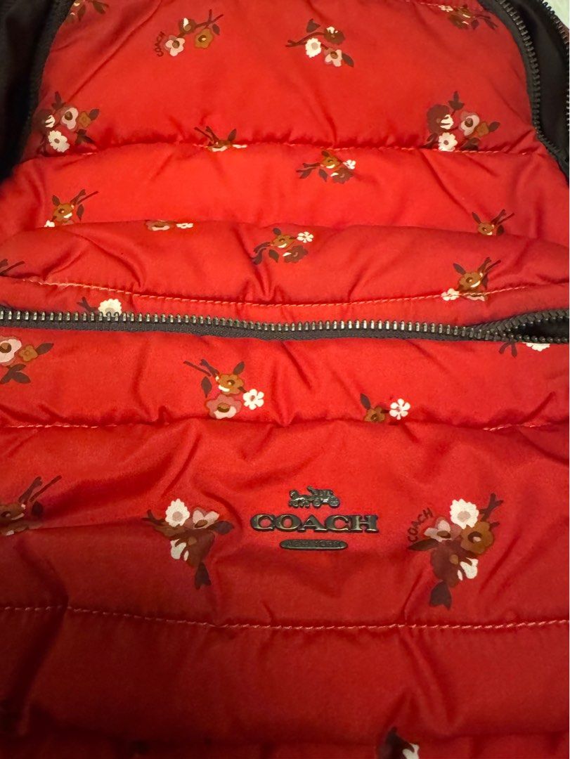 Coach Backpack (Category: Bags & Wallets) located in Kuala Lumpur. Submitted by prettymickey (Listing ID 1379532839, Image 2). Description: Defects as shown in the pictures, due to storage. .