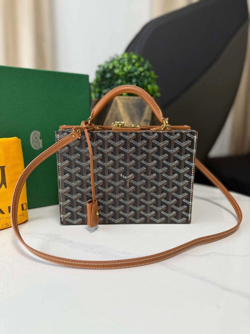 Authentic Goyard Grand Hotel Trunk (Category: Luxury Bags & Wallets) located in Quezon City. Submitted by jhaediah (Listing ID 1379628525, Image 3). Description: Goyard Grand Hotel Trunk inclusions : Dustbag, ribbon and box preloved excellent condition.