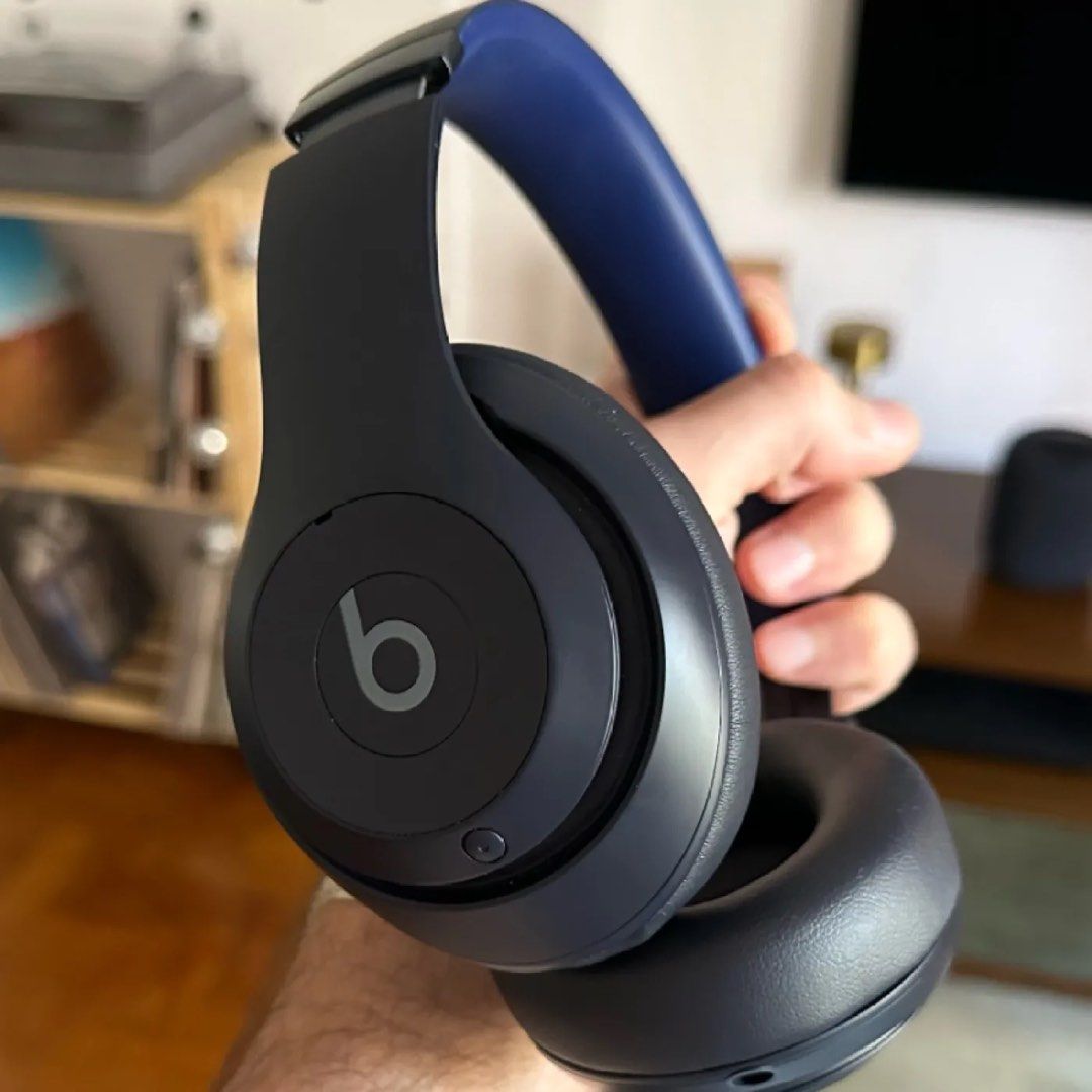 Beats Studio Pro Headphones - Blue (Category: Headphones & Headsets) located in Singapore. Submitted by baghdadi (Listing ID 1379525556, Image 3). Description: Excellent condition Beats Studio Pro Wireless headphones. Features noise cancellation and comfortable earcups. Full set with box, cables and carrying case. Warranty over. .