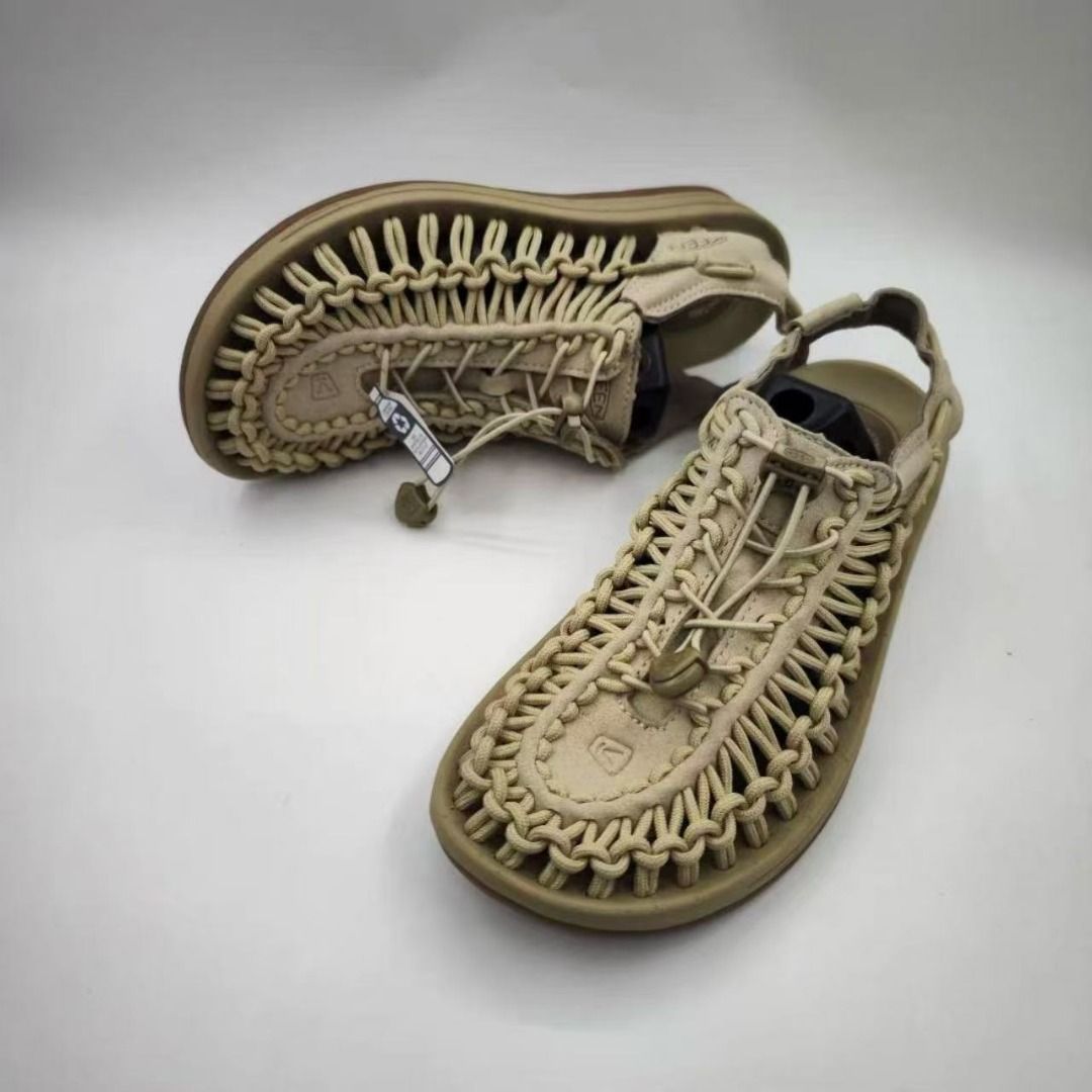 Brand New Genuine Keen UNEEK Outdoor Trail Running Shoes Sports Sandals Knitted Shoes Light Khaki Unisex 751 (Category: Sneakers) located in Singapore. Submitted by luxe_pick_planet (Listing ID 1379646887, Image 3). Description: Estimated delivery time: about 10 days. Sorry for the urgent order. Products are continuously updated.