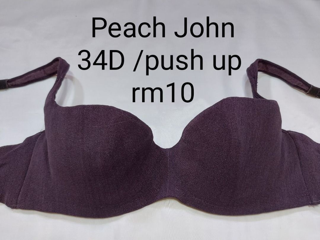 (Bundle) Size: 34D (Category: New Undergarments & Loungewear) located in Hulu Selangor. Submitted by starlove68 (Listing ID 1379678021, Image 2). Description: (Bundle) Size: 34D Wired padded bra Size 34D Item bundle US/Japan Size refer US size chart No extra pic RM10 each Pic ada, means available Minat send pictures in chat ⚠️not for fussy.