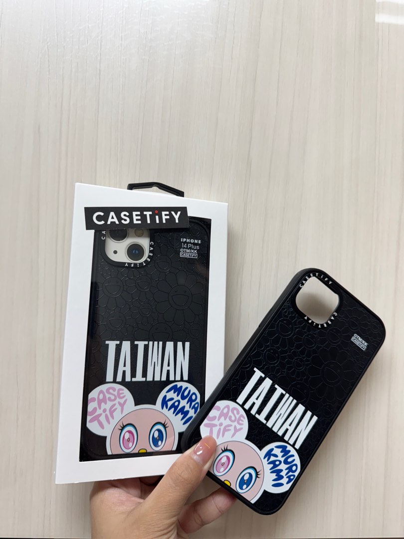 CASETiFY 村上隆聯名Mr.Bob white case-TAIWAN iphone 14 plus