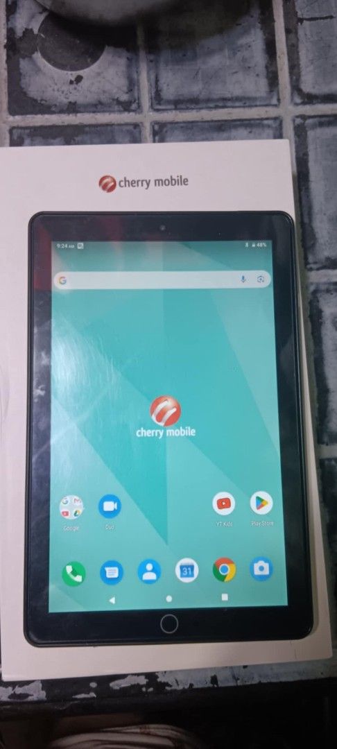 Cherry Mobile Flare Tab (Category: Android) located in Mandaluyong City. Submitted by ocampokylie08 (Listing ID 1379554286, Image 1). Description: FOR SALE 😊 (2nd hand) Cherry mobile flare tab pro 2gb ram/ 32gb rom 5000mah batt 10inches display TYPE C charger Good for gaming like ml&roblox etc. 2500 only may bawas sure buyer.