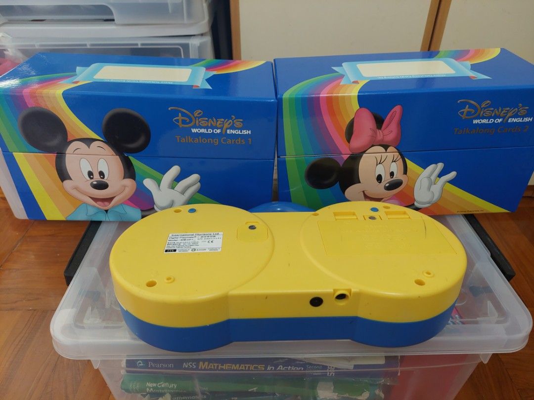迪士尼美語世界Disney WORLD OF ENGLISH TALKALONG CARDS ×510, 興趣與