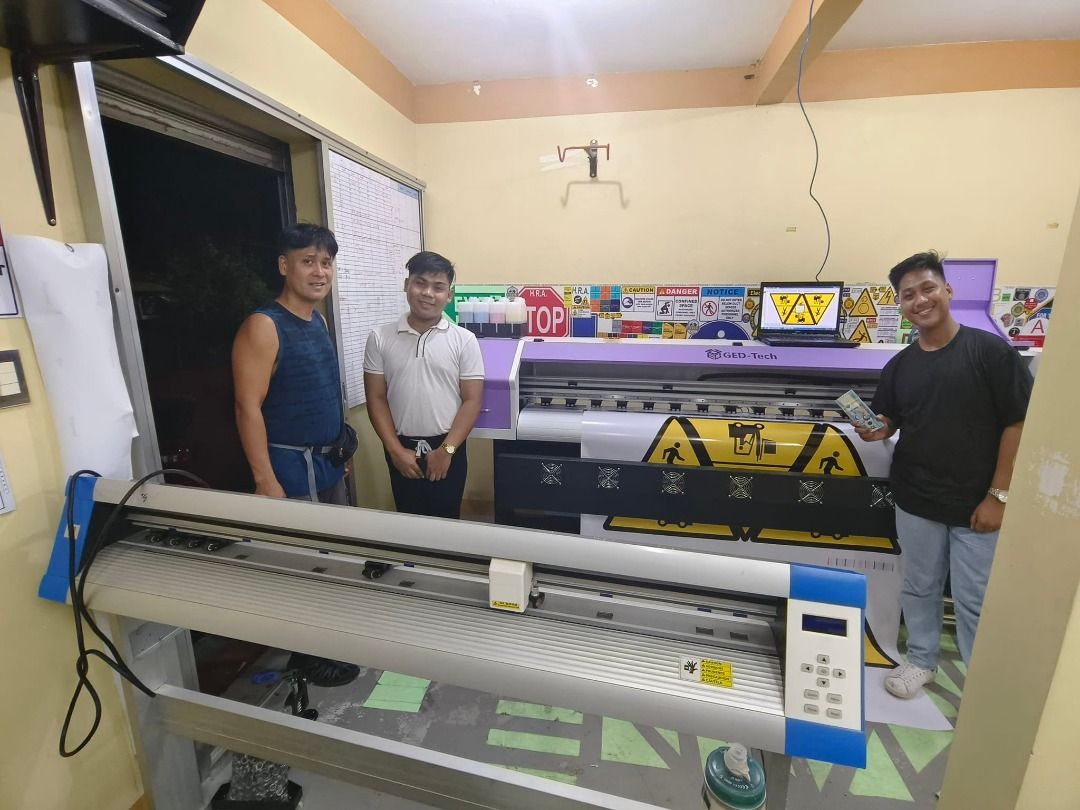 DUALHEAD DX11 Printer Machine for Jersey Sublimation (Category: Printers, Scanners & Copiers) located in Manila. Submitted by abbyconde (Listing ID 1379604123, Image 1). Description: Printhead: DX11/i3200 *Application: Eco Solvent/Sublimation *Size: 6ft/10ft *with Warranty *Free Installation and Training *with lots of Freebies *After Sales Support!!! For more details, kindly contact; Name: Abby Conde Position: Sales Consultant Company: JASPRINT A