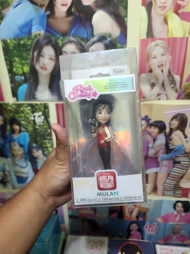 Funko Rock Candy Mulan (Category: Designer & Blind Box Toys) located in Caloocan City. Submitted by chaeeeeeeeeee (Listing ID 1379586954, Image 1). Description: FOR SALE Funko Rock Candy Mulan NOOB With Protector 2k Item location: south caloocan Pm lang.