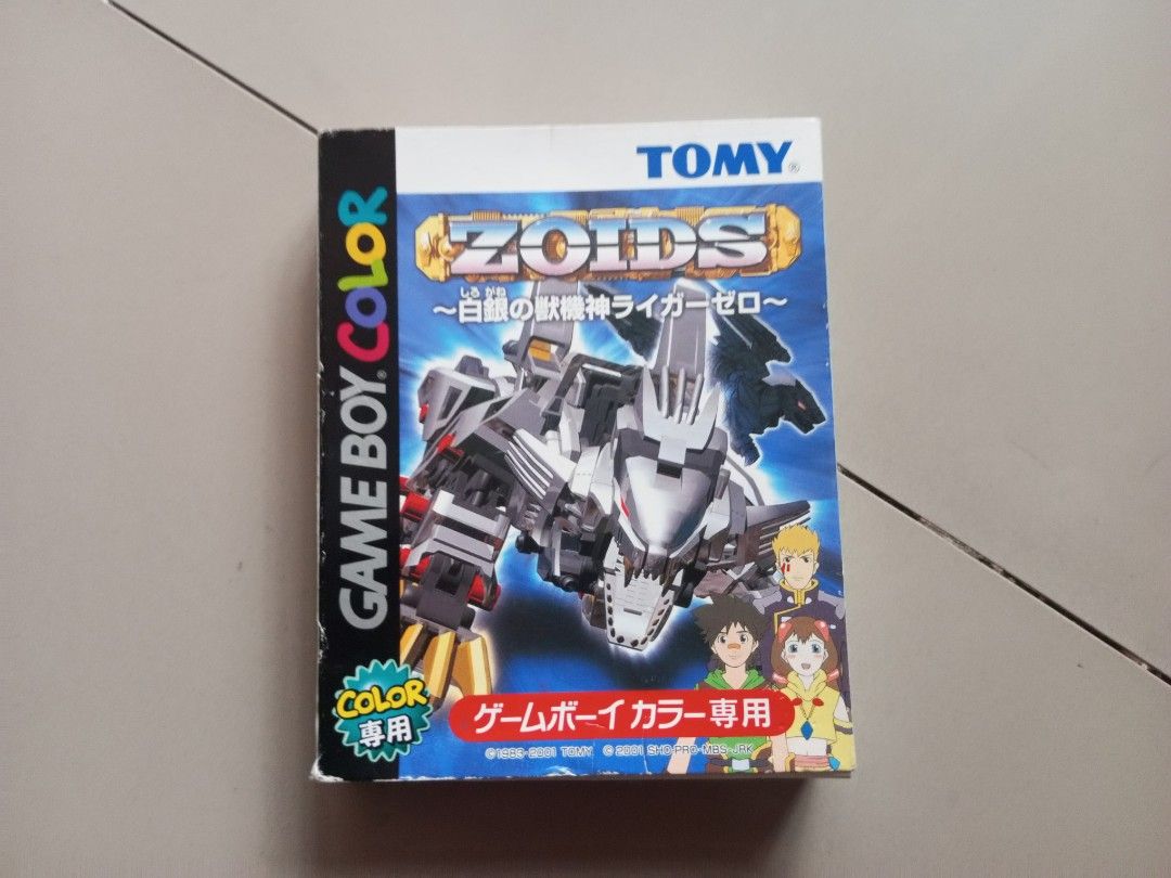 Game boy color zoids (box only) (Category: Nintendo) located in Valenzuela. Submitted by jesspesongco (Listing ID 1379674682, Image 1). Description: Game boy color zoids (box only) 200 Valenzuela location.