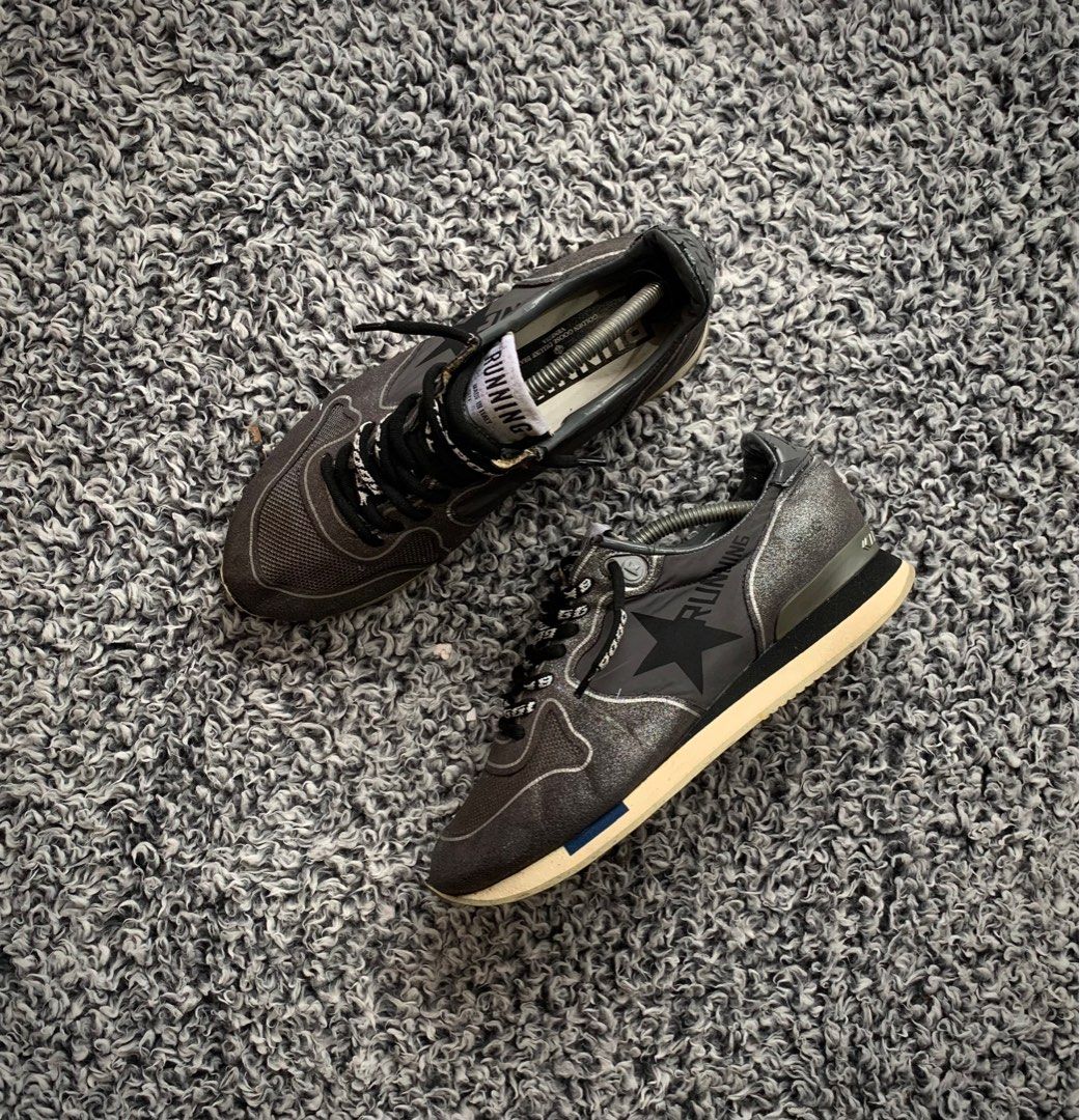 Golden Goose Running | Size 36 (Category: Sneakers) located in General Trias. Submitted by zrchustle.604 (Listing ID 1379639097, Image 1). Description: Heel drag issue Minor crack sa design dun sa bandang likod...