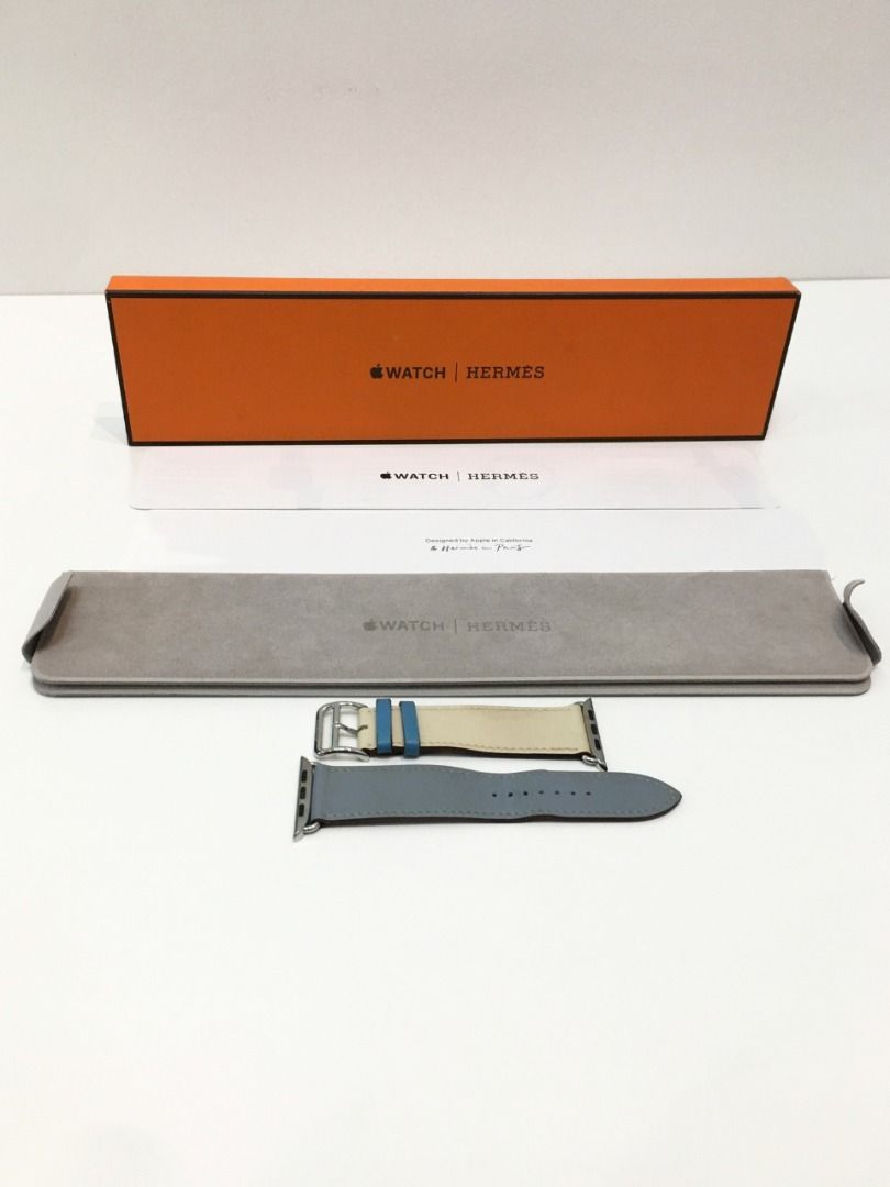 HERMES Apple Watch Strap (Pre-owned Authentic) (Category: Luxury Watches) located in Santa Rosa. Submitted by brandieshoppe (Listing ID 1379618201, Image 1). Description: ✅ Authentic/Original Preloved ✅ From Japan Auction ✅ Money-Back Guarantee If Proven Fake ✅ In Excellent Condition ✅ Message Us For More Details *Open Also for Layaway Terms #01158.