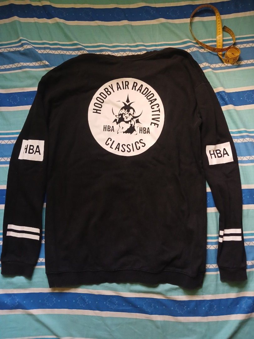 HoodByAir Radioactive Sweater (Category: Coats, Jackets and Outerwear) located in Taguig. Submitted by mallowset (Listing ID 1379718076, Image 2). Description: width - 22 length - 29 issue: stretched neckline.