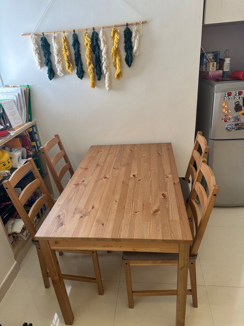 Hagernas Dining Table With Chairs Ikea Ikea India Dining Table