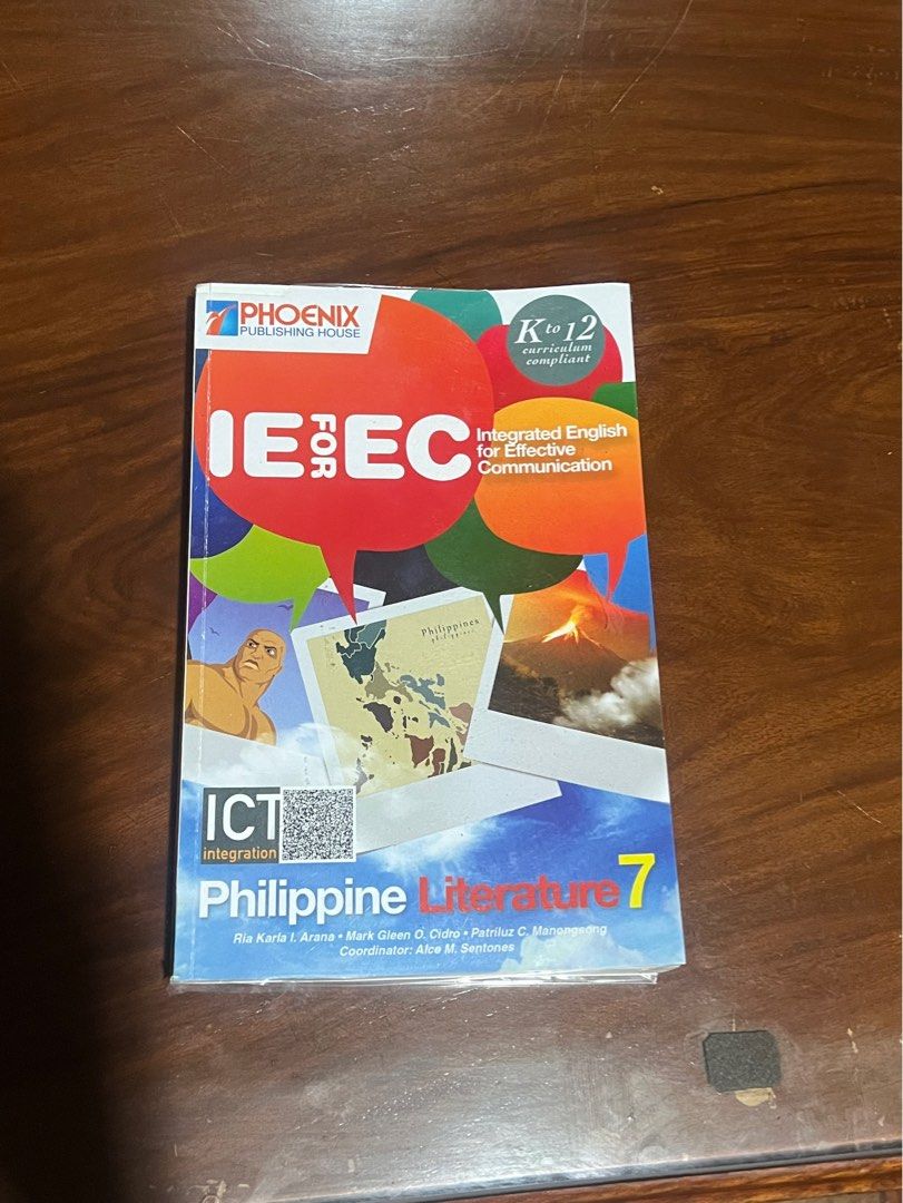 Integrated English for Effective Communication Grade 7 (Category: Textbooks) located in Quezon City. Submitted by chloe_declutter (Listing ID 1379558247, Image 1). Description: QC loc.