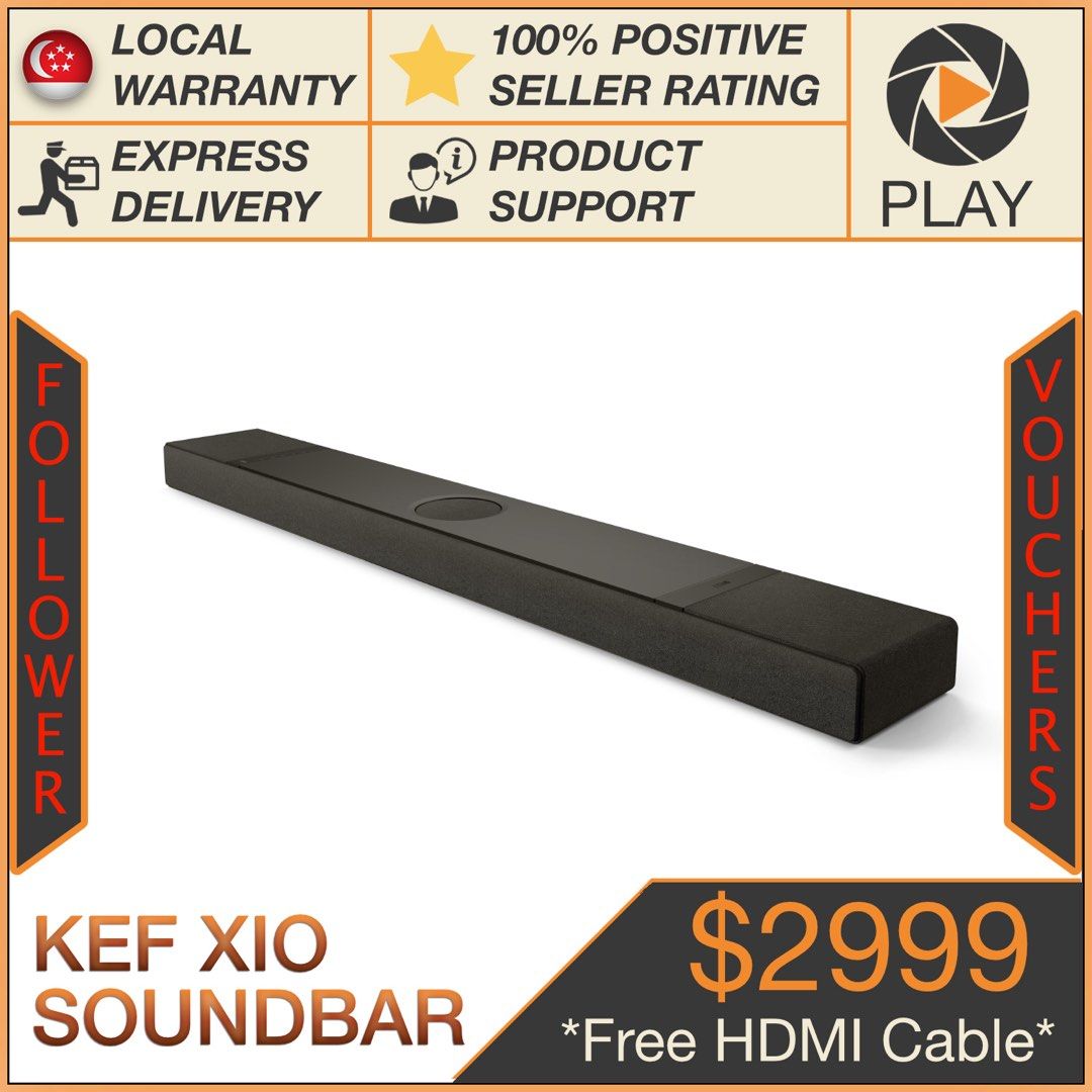 KEF XIO Soundbar63205309455362111