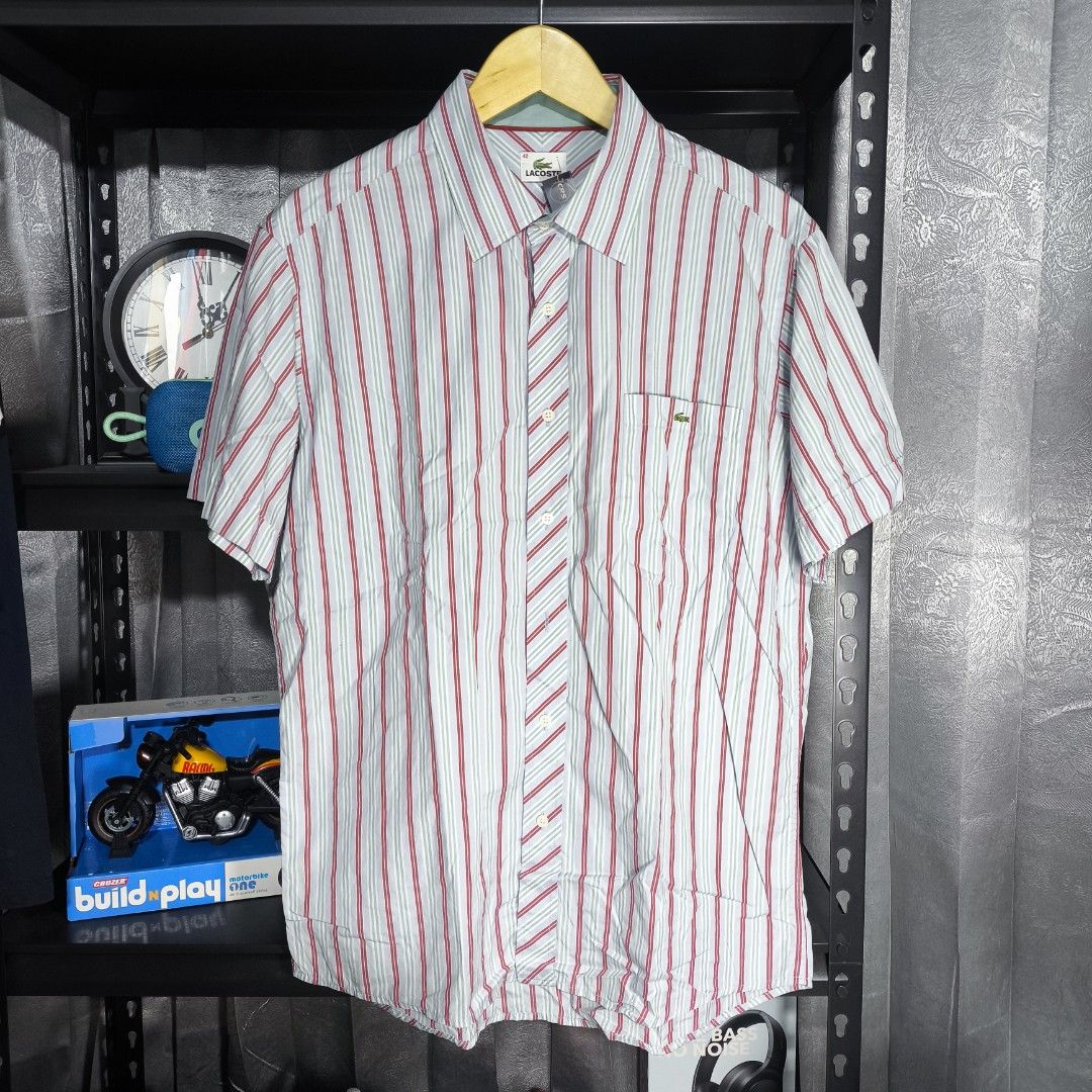 Lacoste kemeja lengan pendek not Fred perry, Hugo boss, tommy hilfiger,  calvin klein, polo ralph lauren