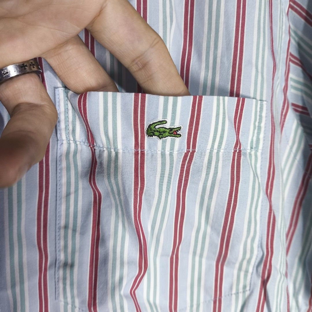 Lacoste kemeja lengan pendek not Fred perry, Hugo boss, tommy hilfiger,  calvin klein, polo ralph lauren