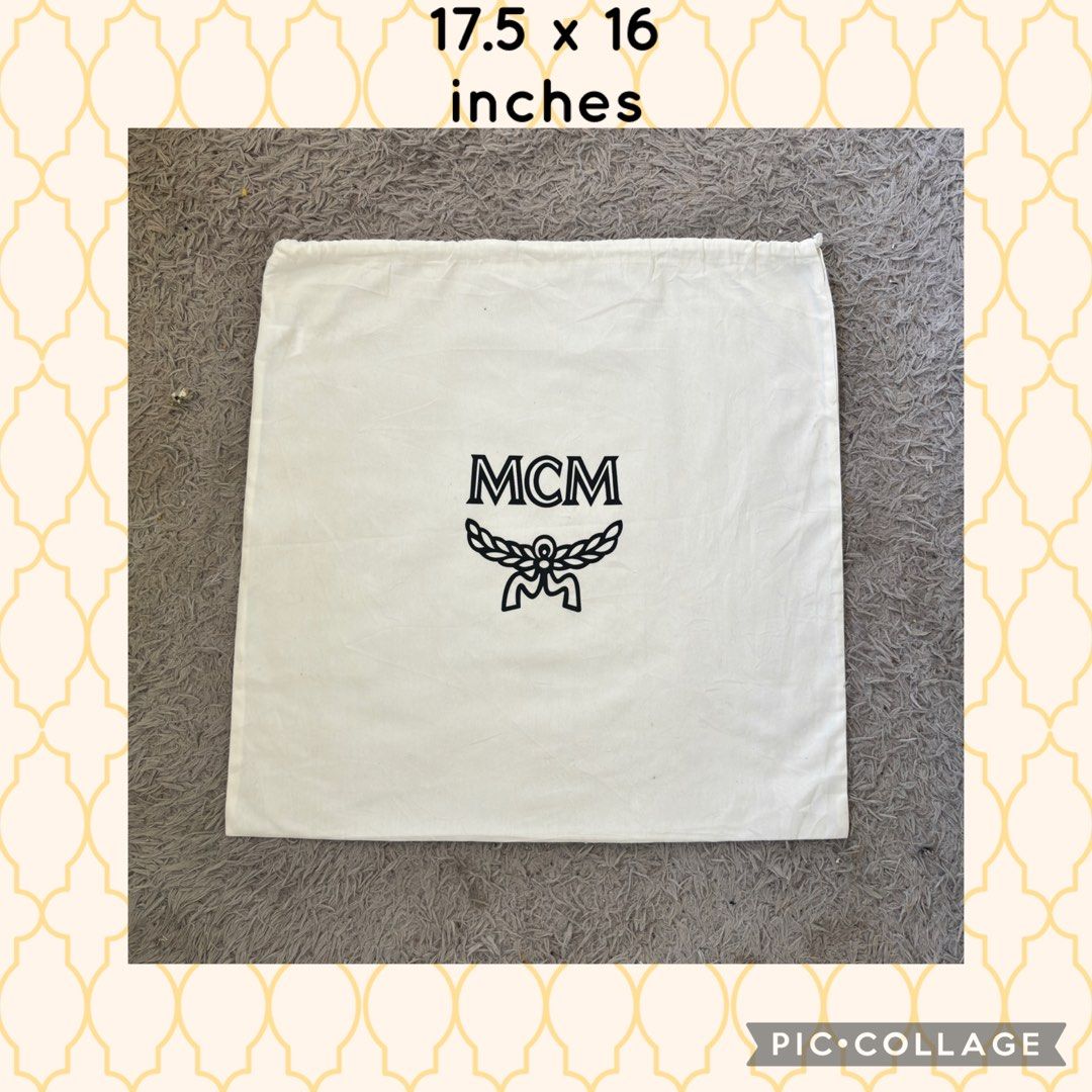 MCM Dust Bag 17.5 x 16" M (Category: Luxury Bags & Wallets) located in Cagayan de Oro. Submitted by legitdustbagph (Listing ID 1379577432, Image 1). Description: .