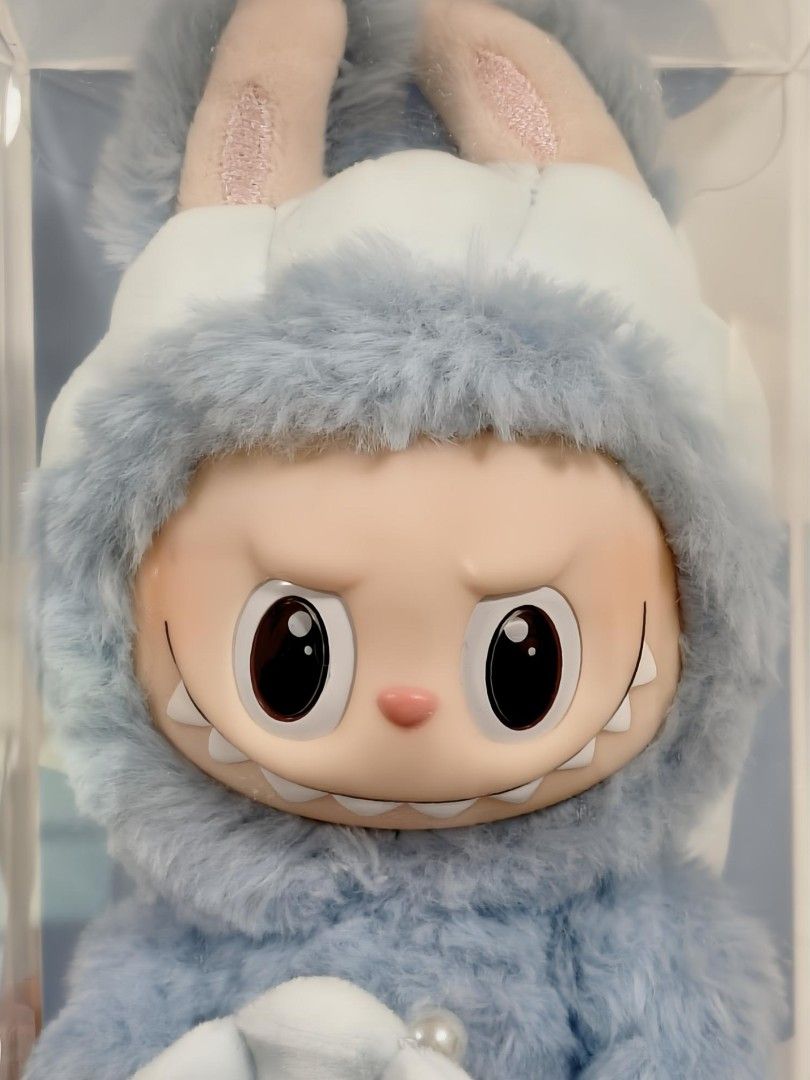 Merbubu Pop Mart Labubu Hide and Seek Vinyl Plush Doll Pendant, Hobbies ...