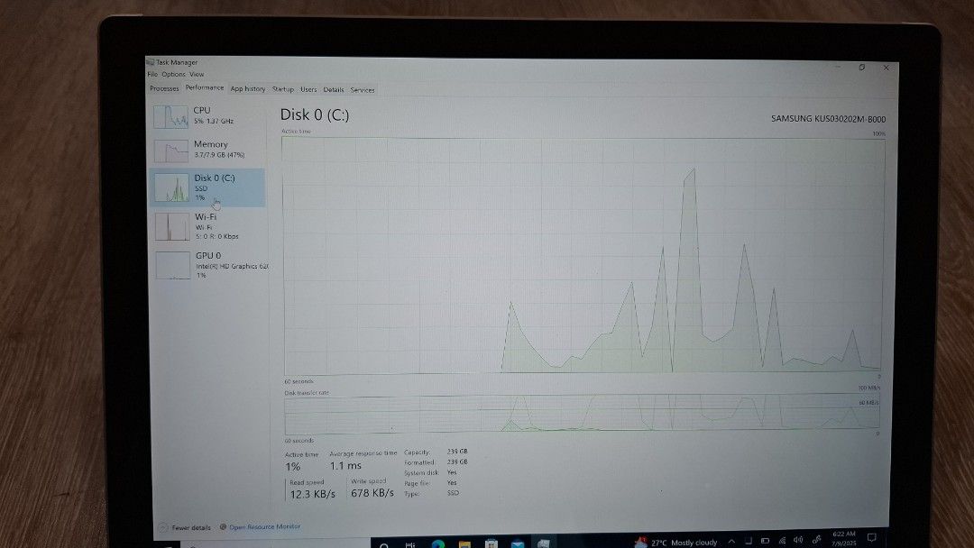 Mint-condition Microsoft surface i5-7th gen  2 in 1 laptop63167069572227113