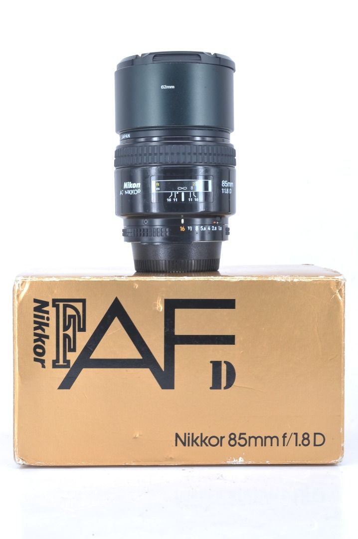 NIKON AFD 85mm Ais PRIME LENS with BOX, Photography, Lens