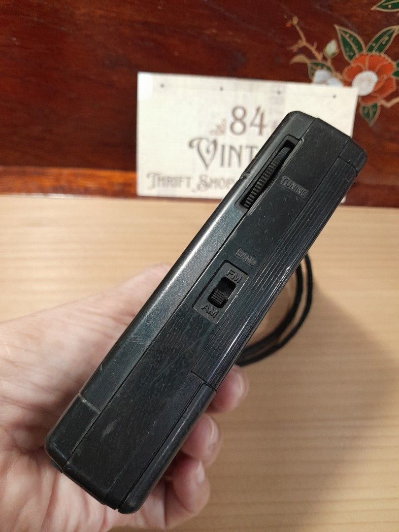 Panasonic portable AM/FM radio (Category: Portable Music Players) located in Las Pinas. Submitted by 84vintage (Listing ID 1379659201, Image 2). Description: ‼️FM ONLY!‼️Hard to tune on AM. But FM works great and sounds great. Actual photos posted. Please examine them carefully as they are part of the description. --📌 MUST READ Before Dealing with us 📌-- ⚠️Price is posted. No lowballs please. ⚠️Vintage items are only sold As Is Where Is. If you