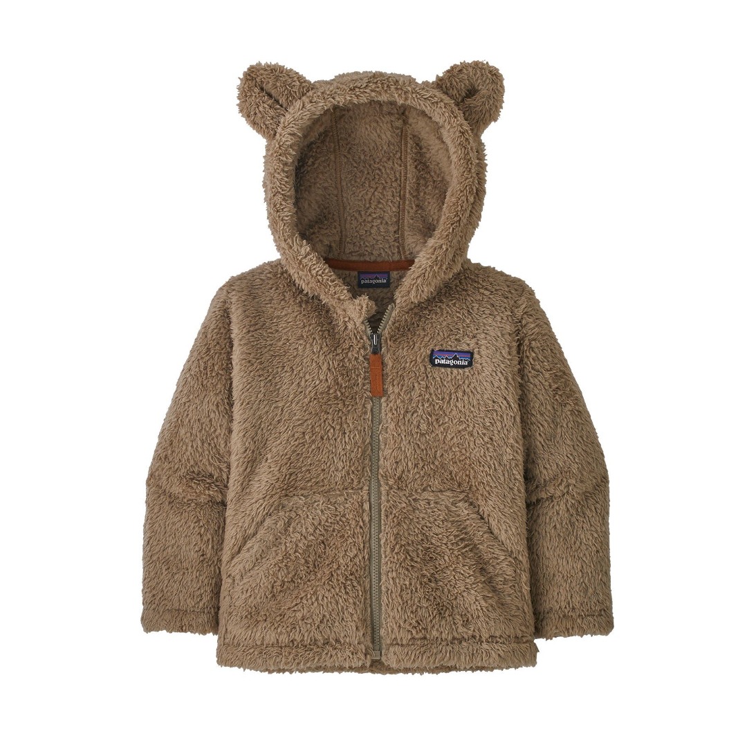 Patagonia Baby Furry Friends Hoody - Salt Grey main image 0