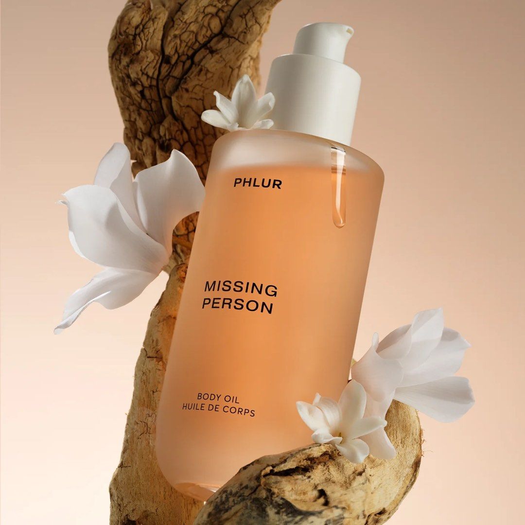 Phlur Missing Person Body Oil (Category: Bath) located in Taguig. Submitted by francextrasph (Listing ID 1379527435, Image 1). Description: dm us on lG (francextrasph) to inquire/order we reached msg Iimit already so we can't reply here 120 ml PRE ORDER currently discounted 2800 only ✨ reg price: 3800 save ₱1000 ‼️ cut-off: July 11 or until supplies last only price will go back to reg price after cut-off .