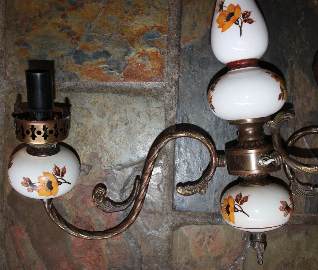 Preloved Vintage ceiling light fitting, no shades (Category: Home Decor) located in Burnie. Submitted by tasmanianbeauties (Listing ID 1379715280, Image 1). Description: Preloved Vintage ceiling light fitting, no shades Please visit my website, www.tasmanianbeauties.com.au, for this and other great vintage finds. Paypal and credit card facilities available. There are more photos available on the website. Please remember Australian Standards have 
