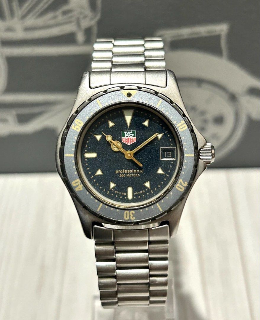 Rare Vintage 1990s) Tag Heuer 2000 series 36mm Men Unisex Women