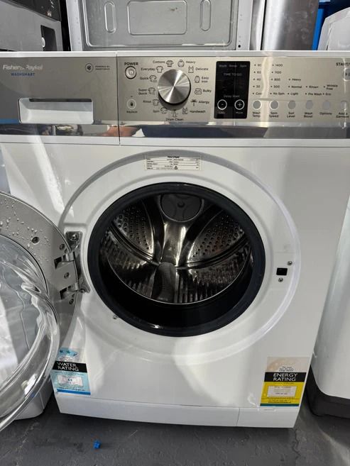 Refurbished Fisher & Paykel 7.5kg Washing Machine for Sale in Perth (Category: Electronics Others) located in Albany. Submitted by waleedbs2003 (Listing ID 1379691894, Image 2). Description: 🚿Epic Deal Alert! 🚿 Refurbished Fisher & Paykel 7.5kg Washing Machine - Excellent Condition! Get your laundry game on with this fantastic Fisher & Paykel 7.5kg Washing Machine! 💪 Key Features: - 7.5kg capacity - perfect for large families or bulk washing -