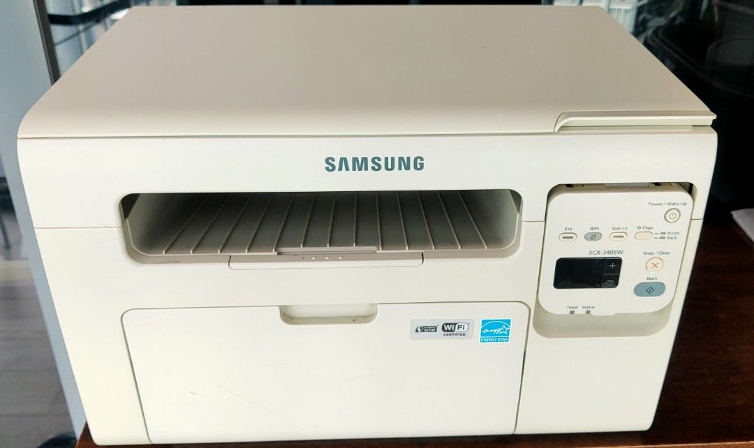 Samsung SCX-3405W Laser Mono Printer (Category: Printers, Scanners & Copiers) located in Singapore. Submitted by eden88 (Listing ID 1379556629, Image 1). Description: Seldom use Samsung Mono (black) Laser Printer for sale. in working condition except you need to replace the Cartridge Toner (can purchase online around $30)..
