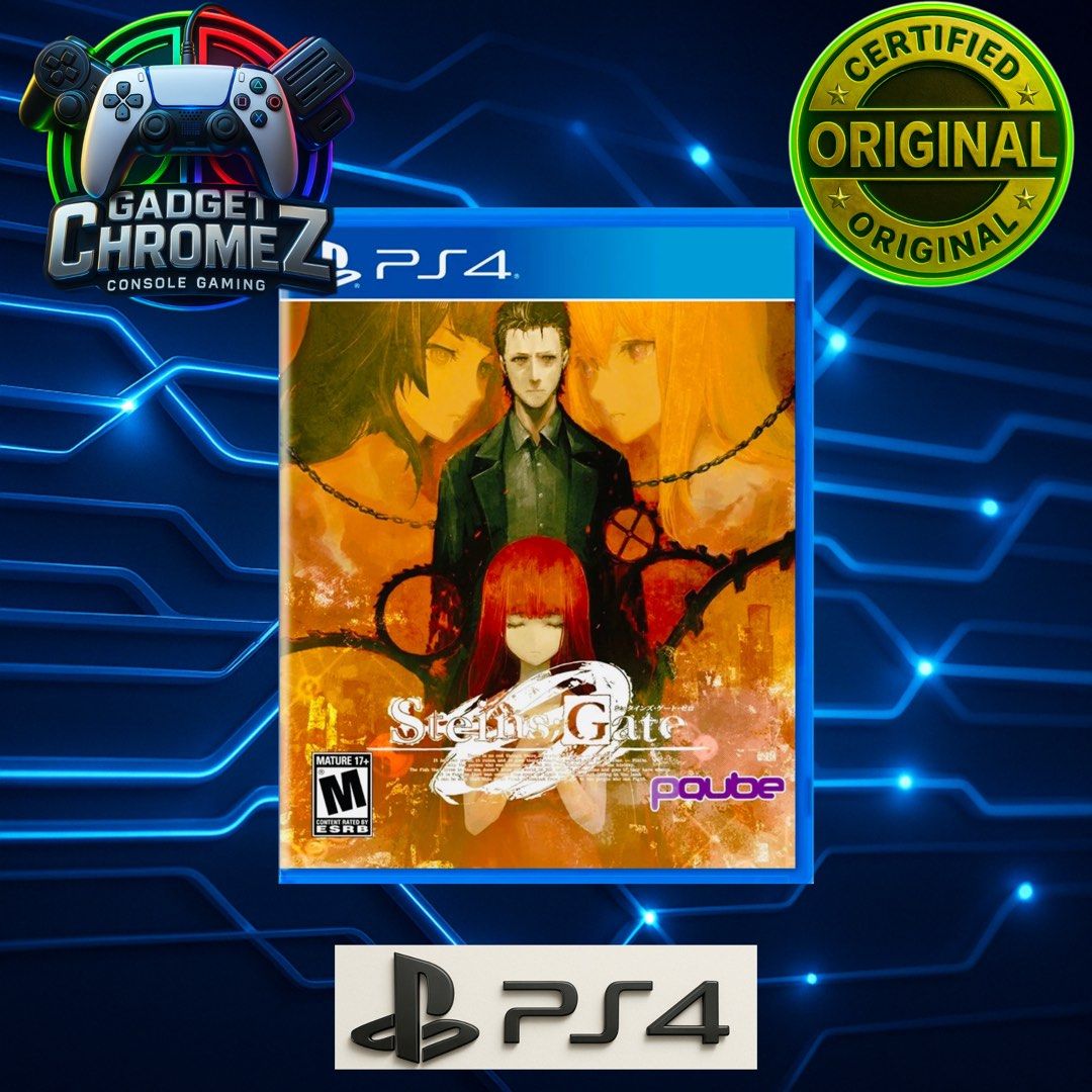 Steins Gate 0 | PS4 Game | BRANDNEW (Category: PlayStation) located in San Jose del Monte. Submitted by gadget_chromez (Listing ID 1041742566, Image 1). Description: STEINS GATE 0 BRANDNEW / SEALED Physical Disc. Safely packed with 2 layers of thick bubble wrap for maximum protection upon shipping out..