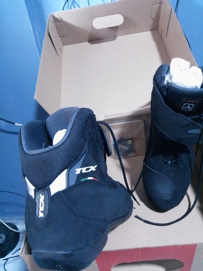 TCX 7115G Jupiter gtx Boots Brand New, Motorcycles, Motorcycle