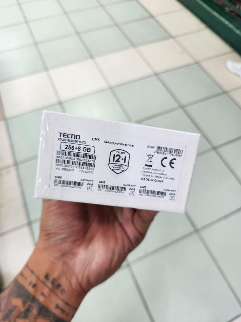 Tecno camon 40 (Category: Android Others) located in Pasig City. Submitted by ijamgadgets (Listing ID 1379576582, Image 2). Description: Tecno camon 40 brandnew sealed 256gb 📌we do cod in metro manila and near provinces just add sf only 📌can visit in my store at greenhills shopping center 📌we do LBC transaction 📌we accept credit card in store 📌Accept ggives and spaylater 📌for fast transaction make acall 09291593032/09297180543.