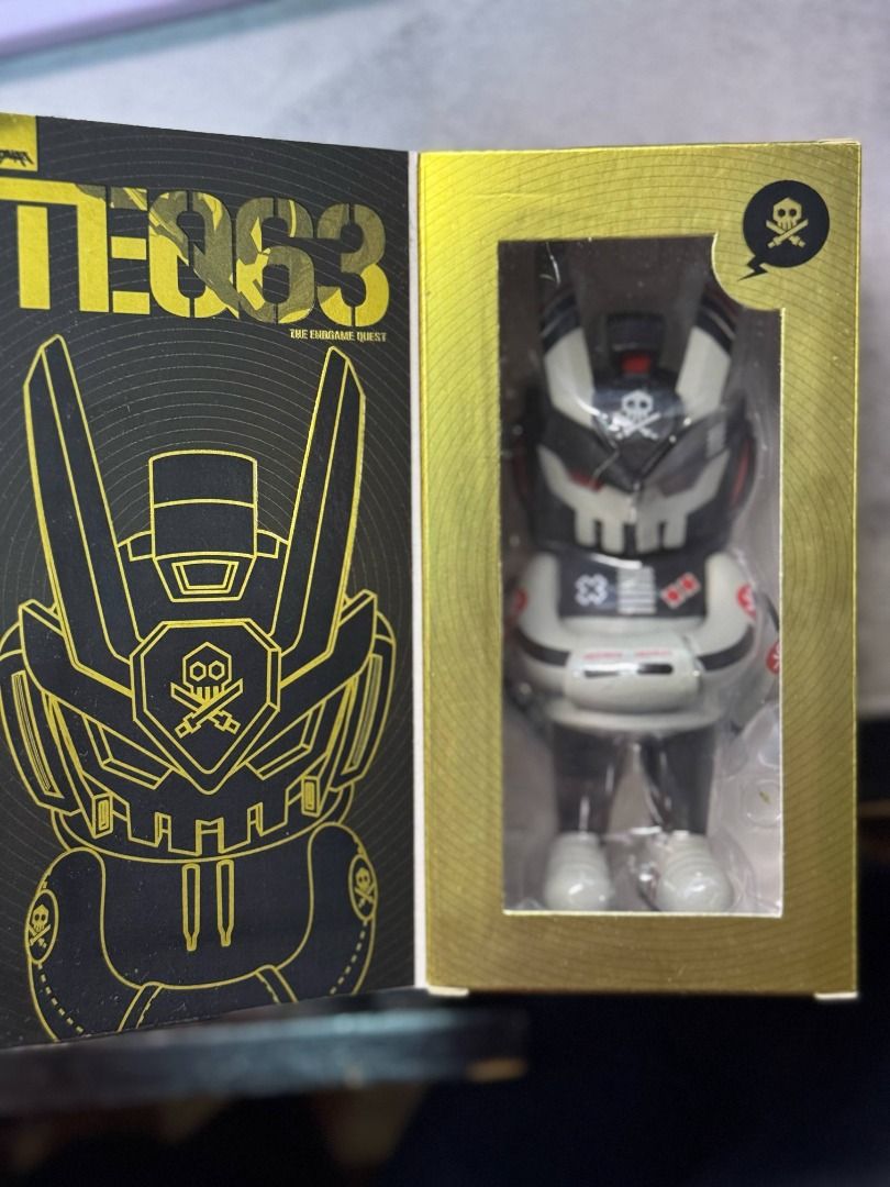 TEQ63 NES Destroyer (Category: Figurines & Statues) located in Las Pinas. Submitted by amihanarchive (Listing ID 1379585374, Image 2). Description: Item: TEQ63 NES Destroyer Condition: In-box, displayed briefly then stored. Details: Designed by Quiccs x Martian Toys 6" vinyl figure Includes original box and packaging Box shows minor shelf wear (see photos).