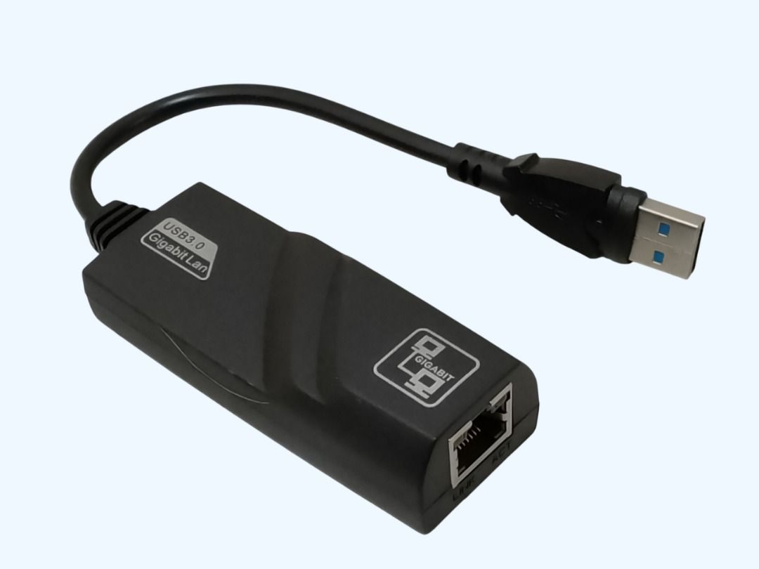 USB 3.0 GIGABIT LAN to RJ45 CABLE CONVERTER DRIVERLESS USB 10/100/1000 ...