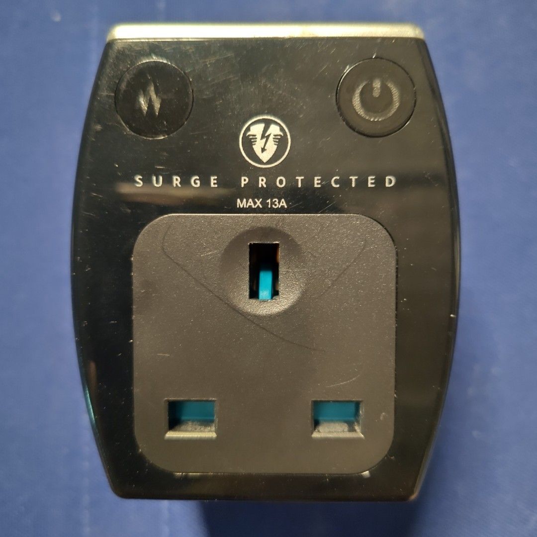 USB A Adaptor Power Plug (Category: Cables & Adaptors) located in Singapore. Submitted by bing0002 (Listing ID 1379540334, Image 2). Description: From Masterplug High Gloss. Surge Protection. Type G Power Plug. x2 USB A socket, x1 Type G socket Model: SRGAUSBPB2 *PayNow available.