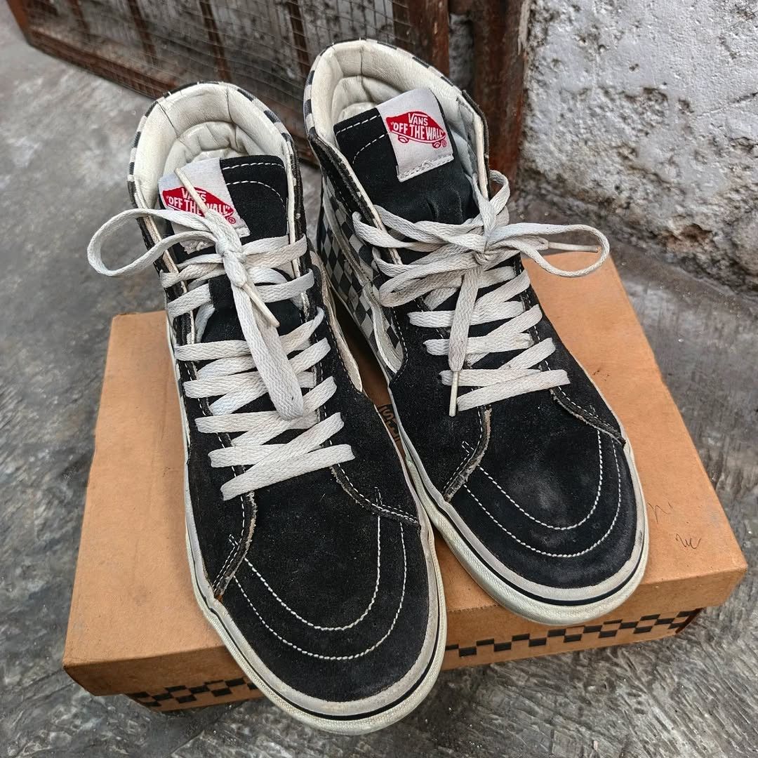Vans sk8 japan market, Fesyen Pria, Sepatu Sneakers di Carousell