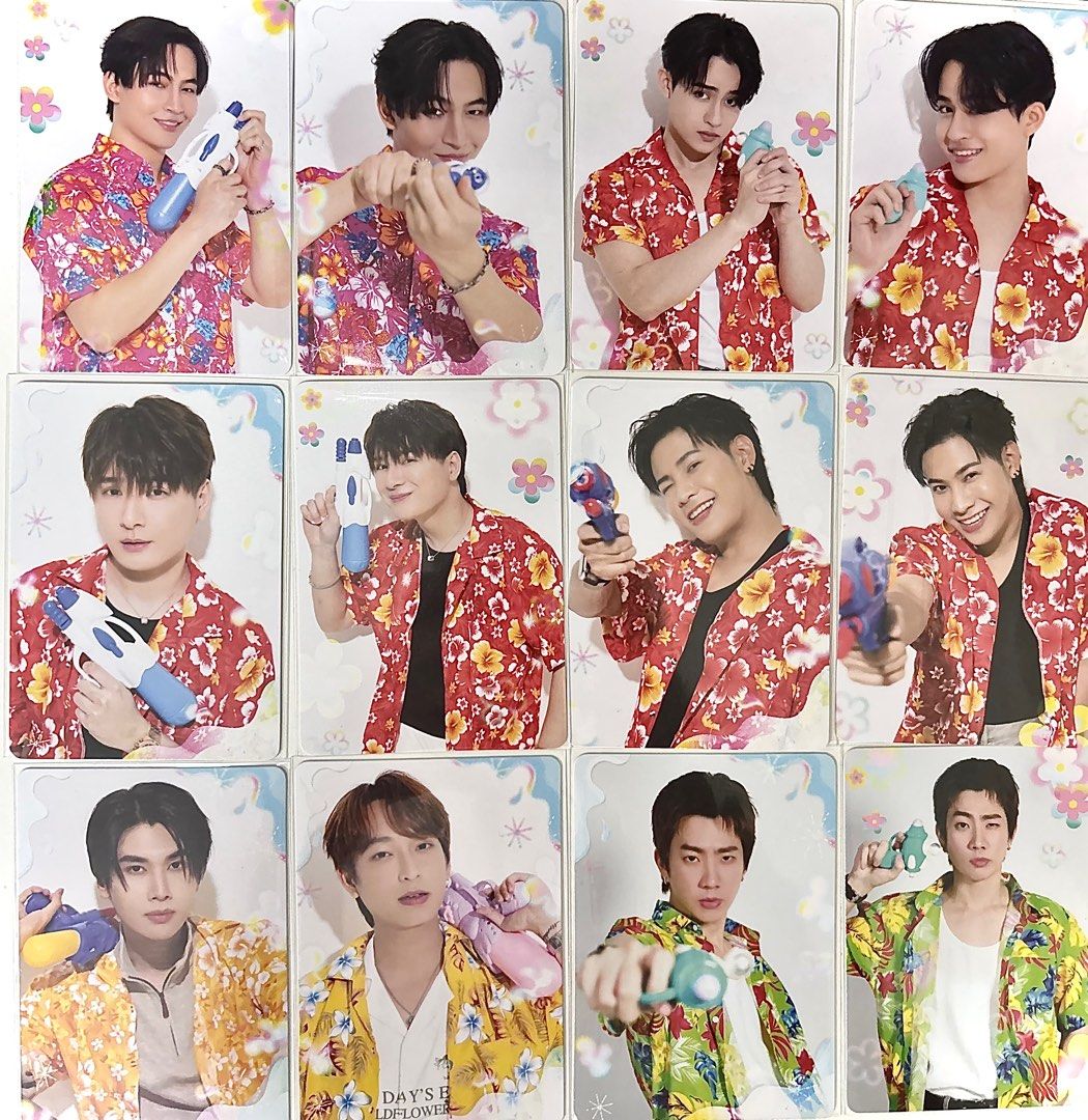 wts/wtt) gmmtv boys songkran cc collectible card dunk kristsingto