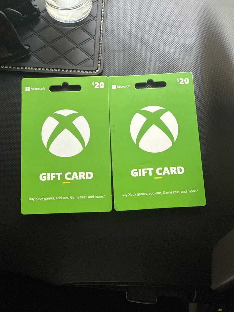 Xbox Gift Card - $20, Video Gaming, Gaming Accessories, Game Gift Cards ...