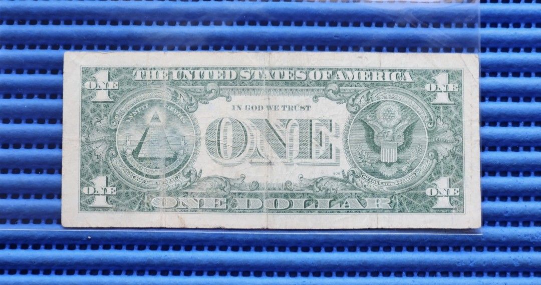 1957 A United States Silver Certificate $1 One Silver Dollar Note K
