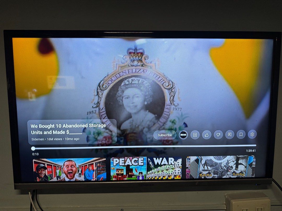 32” Hisense TV with Google Chromecast and Wall mount (Category: TV) located in Antipolo. Submitted by acevelasco14 (Listing ID 1384069275, Image 1). Description: Price negotiable 32” Hisense TV with Google Chromecast and Wall mount Inclusion: TV with remote Google Chromecast with remote Wall mount Issues: TV buttons may not be responsive but remote performs well .