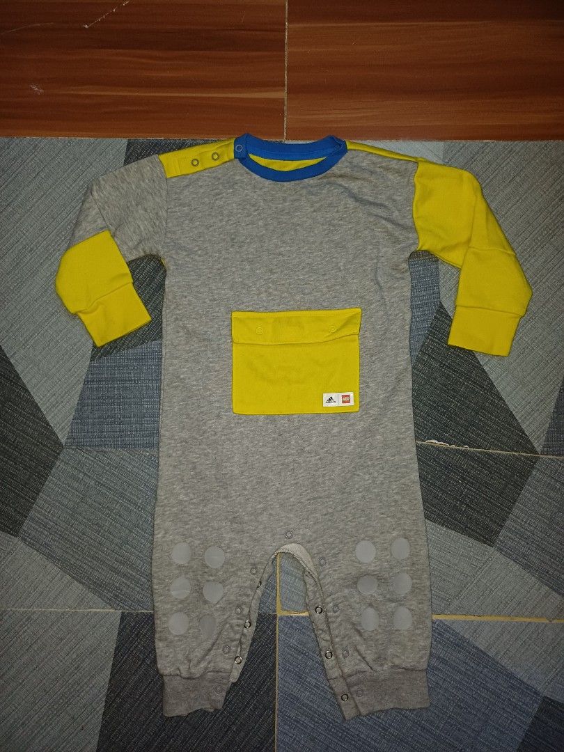 ADIDAS X LEGO ONESIE (Category: Babies & Kids Fashion) located in General Santos City (Dadiangas). Submitted by xhandees18 (Listing ID 1384175519, Image 2). Description: as new 2 to 3 years old.