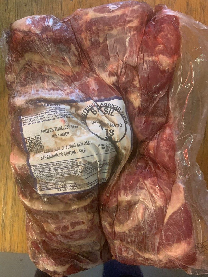 Brazil Halal Rib Finger Beef Food Drinks Chilled Frozen Food on