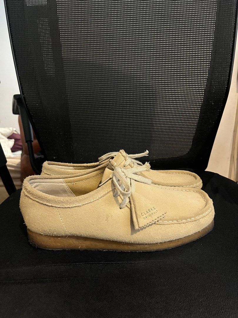 Clarks Wallabees (Category: Casual Shoes) located in Las Pinas. Submitted by garms (Listing ID 1384082841, Image 1). Description: Clarks Wallabees Size 11 or 44 Eu Lightly used and in great condition. Used a couple of time only Pm for more info or pics Slightly negotiable .