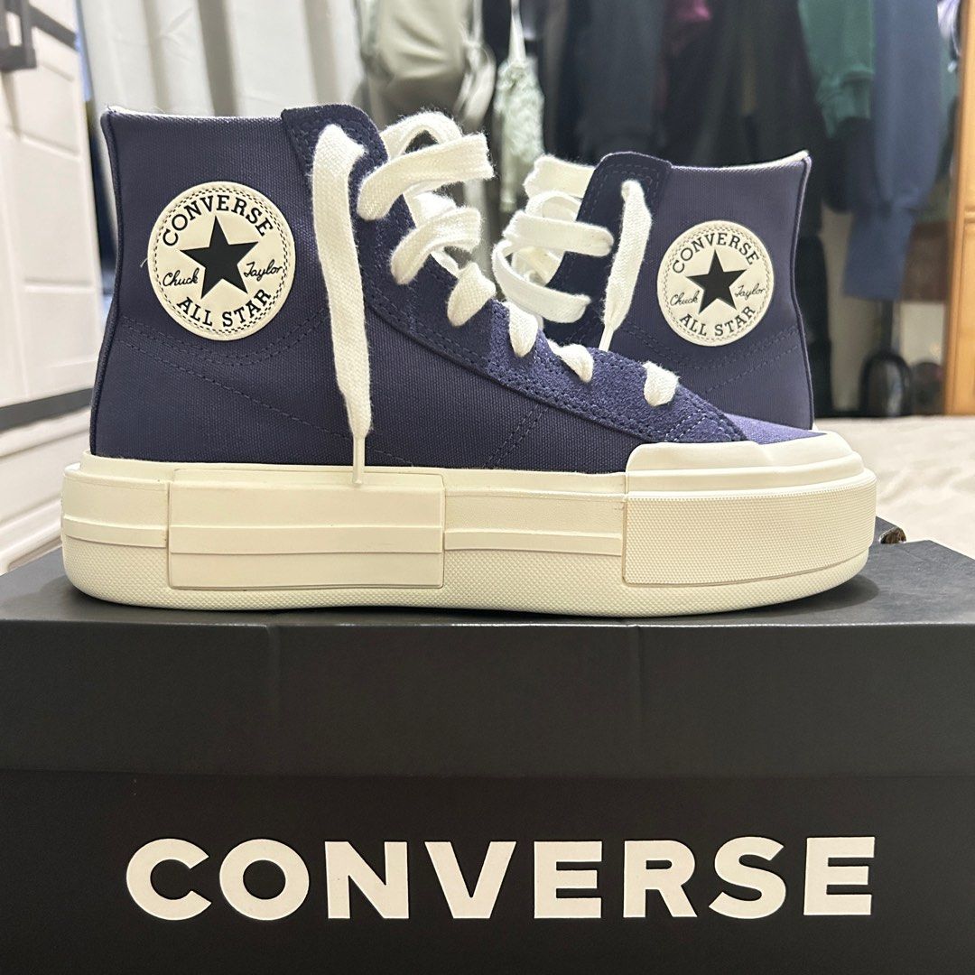 Converse CTAS Cruise Hi | Navy (Category: Sneakers) located in Antipolo. Submitted by smqp_ (Listing ID 1384176942, Image 2). Description: Brand New. Authentic. Size: 7 US W; 5.5 US M RFS: Wrong Size .