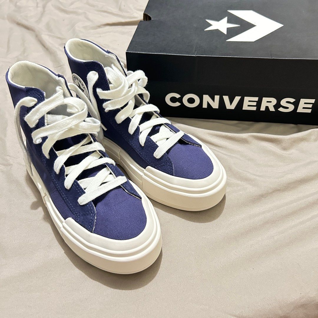 Converse CTAS Cruise Hi | Navy (Category: Sneakers) located in Antipolo. Submitted by smqp_ (Listing ID 1384176942, Image 3). Description: Brand New. Authentic. Size: 7 US W; 5.5 US M RFS: Wrong Size .