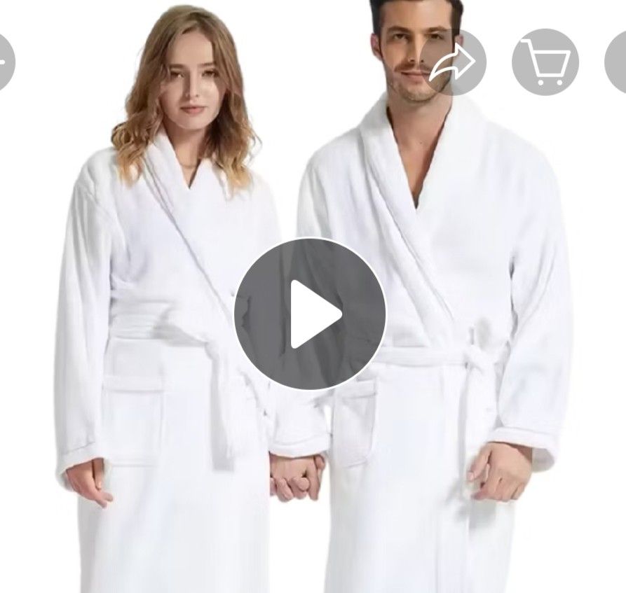 Couples Robe US BRAND (Category: Bedding & Towels) located in Quezon City. Submitted by cherry018 (Listing ID 1384220587, Image 1). Description: 1000 1pc or couple. 1500 2 pcs soft and comfy perfect gift bought in US. $30 each.