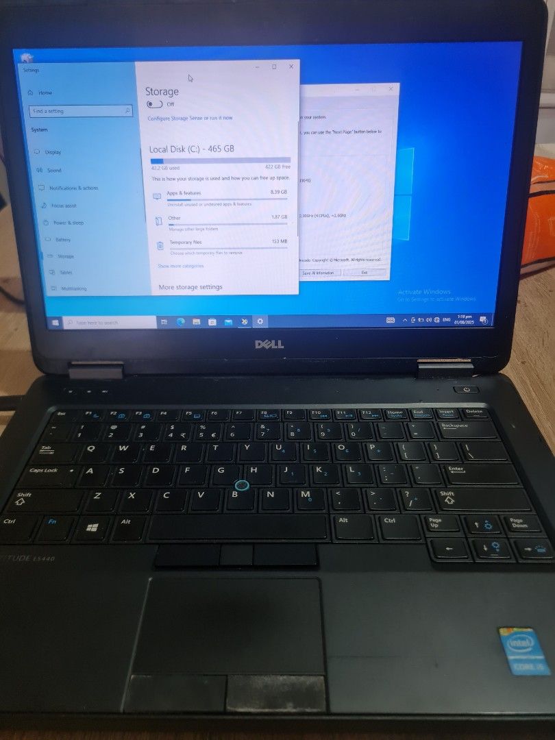 Dell Latitude E5440 (Category: Laptops & Notebooks) located in Quezon City. Submitted by ConsumerGoodies (Listing ID 1384096848, Image 2). Description: Dell Latitude E5440 intel core i5 4th gen 8gb RAM 512gb SSD pwede sa virtual assistant free mouse and laptop bag budget friendly laptop usual wear and tear ng unit 7,500 Loc: Cubao.