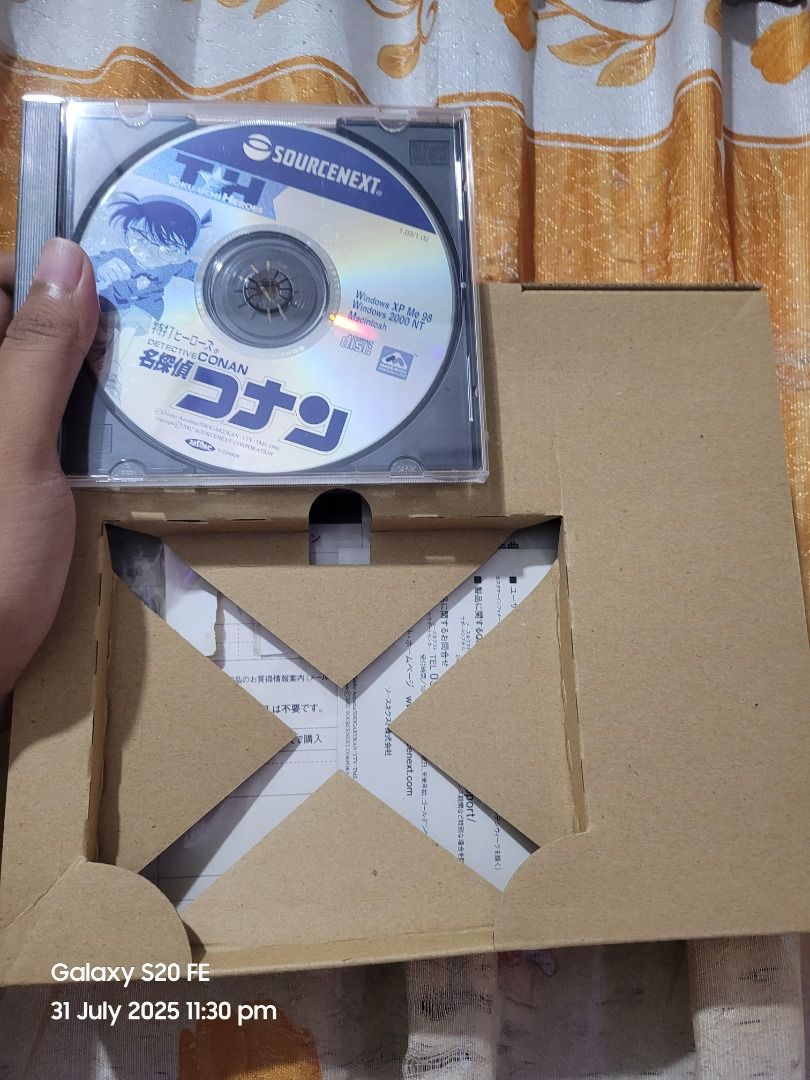 Detective Conan Typing Game (PC CD-ROM) — Japanese Version (Rare) (Category: Others) located in Cotabato. Submitted by choonching (Listing ID 1384227618, Image 2). Description: Detective Conan Typing Game (PC CD-ROM) — Japanese Version (Rare) 📀 Original CD + box + manual (makinis pa ang disc and never pa nagamit) 📚 Pang-typewriting training siya, gamit si Conan 💯 Galing Sourcenext (Japan), rare na to ngayon! 📦 Complete pa ang packaging. ✔️ Wi