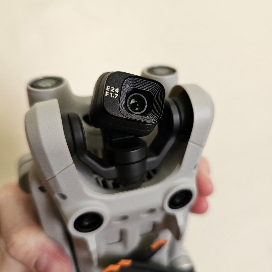 DJI Mini Pro 3 with RC Complete (Category: Drones) located in Manila. Submitted by chocomoose (Listing ID 1384091095, Image 3). Description: Complete with box. Very good condition. Bought at DJI store. Receipt with me. First owner. 1 propeller may tama pero may extra naman included na bago Include drone, 1 battery, remote control, sealed extra propellers, box, manuals No memory card included.